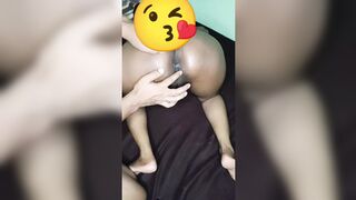 Homemade couple sana621 and her husband doggy style sex