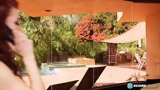 Red-hot MILF gets ass-fucked by gardener