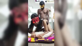 Telugu Lovers Fucking Doggy Style Eachother in a Room