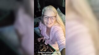 Sexy BBW Masturbates to Orgasm in a Private Chat!
