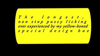 The Longest —  Non-stop Pussy Licking Ever Seen on the Adult Entertainment Industry