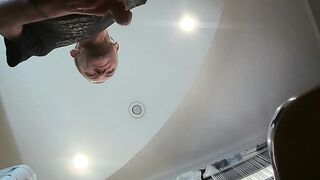 instead of coffee —  my girlfriend started sucking my dick until she got a lot of cum in her mouth