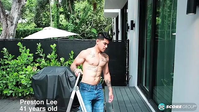 Pretty girl calls on a young man to fix her light &mdash;  then she