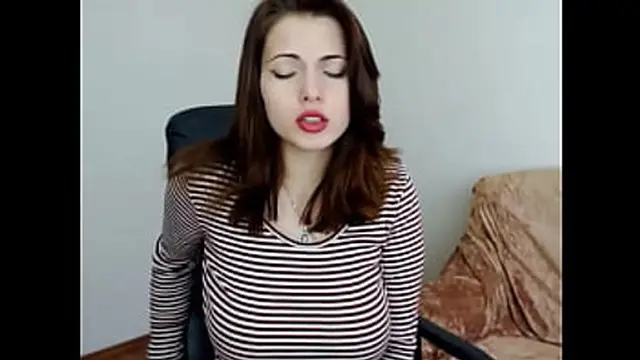 Russian teen homemade amateur big boobs on webcam