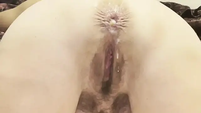 Mature Marie anal cum fart compilation