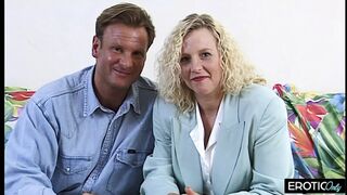 Passion′s Surrender: blonde German mature gets fucked by young guy