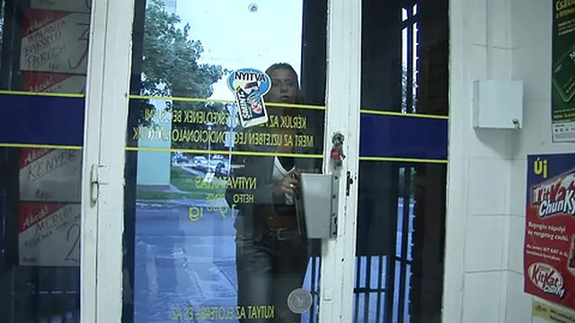 Fucking milf in a supermarket