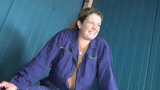 Horny Threesome at the Travel Agency