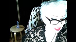 Married slut Aimee: the first steps of my mature now famous bitch in webcam 5 years ago...))