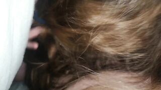 Orgasm under the sheets