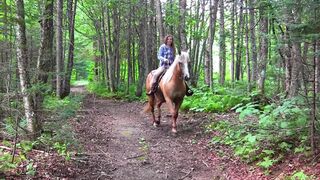 Hot MILF Gets Fucked in the Forest by the River!