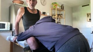 Milf Fucked Wild in The Kitchen