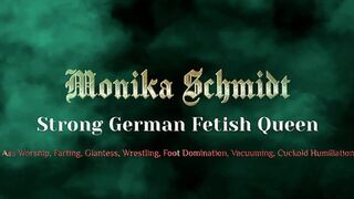Monika Schmidt Dirty Shoe Soles Licking Giantess Boot Worship