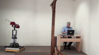 Victoriaa2 Spanking Machine - Bare Back Whipping