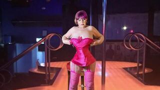 Granny Carmen: A Fuscia Fucking Fill 'er Up Creampie 5525CAMS125M