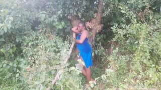 She Wanted to Fuck Me so I Took Her to Hand Uncompleted Building We Now Went to the Bush and Fuck