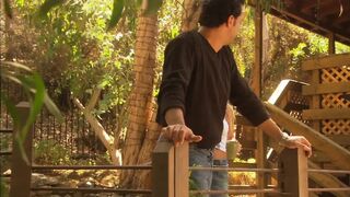 Hot MILF in the park with a stranger...