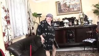 Red hair fat milf fucking