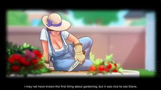 Summertime saga gameplay Part 2  Big boobs Diane, Jenny's ass