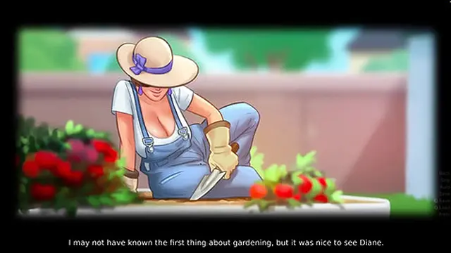 Summertime saga gameplay Part 2  Big boobs Diane, Jenny's ass
