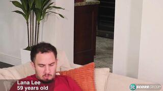 59-year-old Lana Lee does some kinky stuff with her son's friend