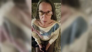 Goode Girl Nylonplay with Hubby's Cock and Balls