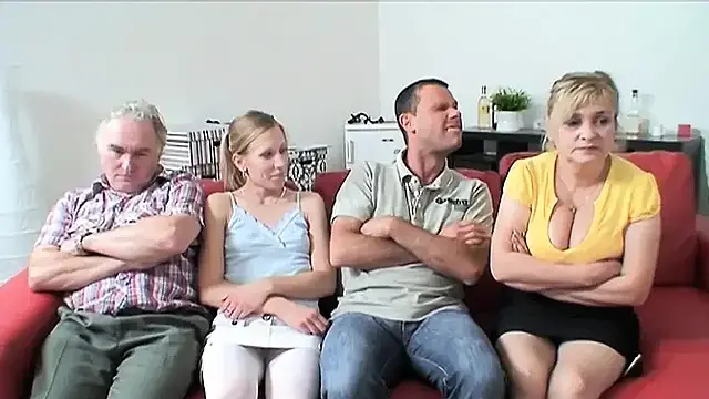 Stepson and stepdaughter in law involved in a dirty fuck with stepparents