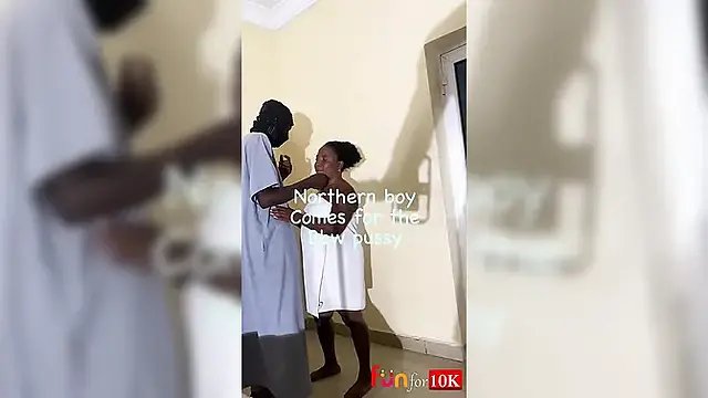 Shy Kaduna Boy Comes Over to Fuck Sugar