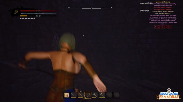 How to Craft a Glass and Make a Bottle in Wicked Island - Cartoon Movie Sex