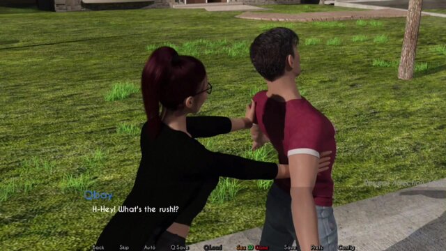 Stepmonster strips and teases in 3D