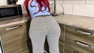 Milf ravishes you with massive boobs, plump booty, anus exploitation, fellatio😜