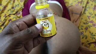Tight rectal penetration with warm sticky honey-like substance