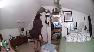 Snowflake Dawnskye gets pounded POV style by Shawns massive uncut cock🍆