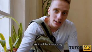TUTOR4K Attraction powers evident in tutor and stud's sexual encounter